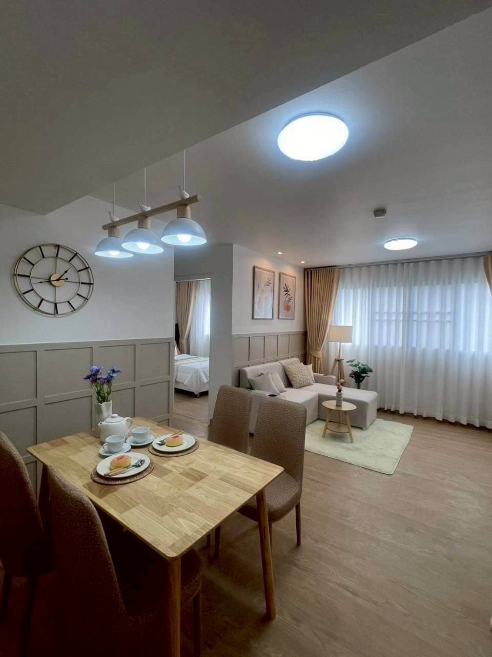 ขายคอนโด 57 ตร.เมตร ชั้น 4 ลุมพินี เซ็นเตอร์ นวมินทร์ วิวสวน ตกแต่งใหม่พร้อมอยู่