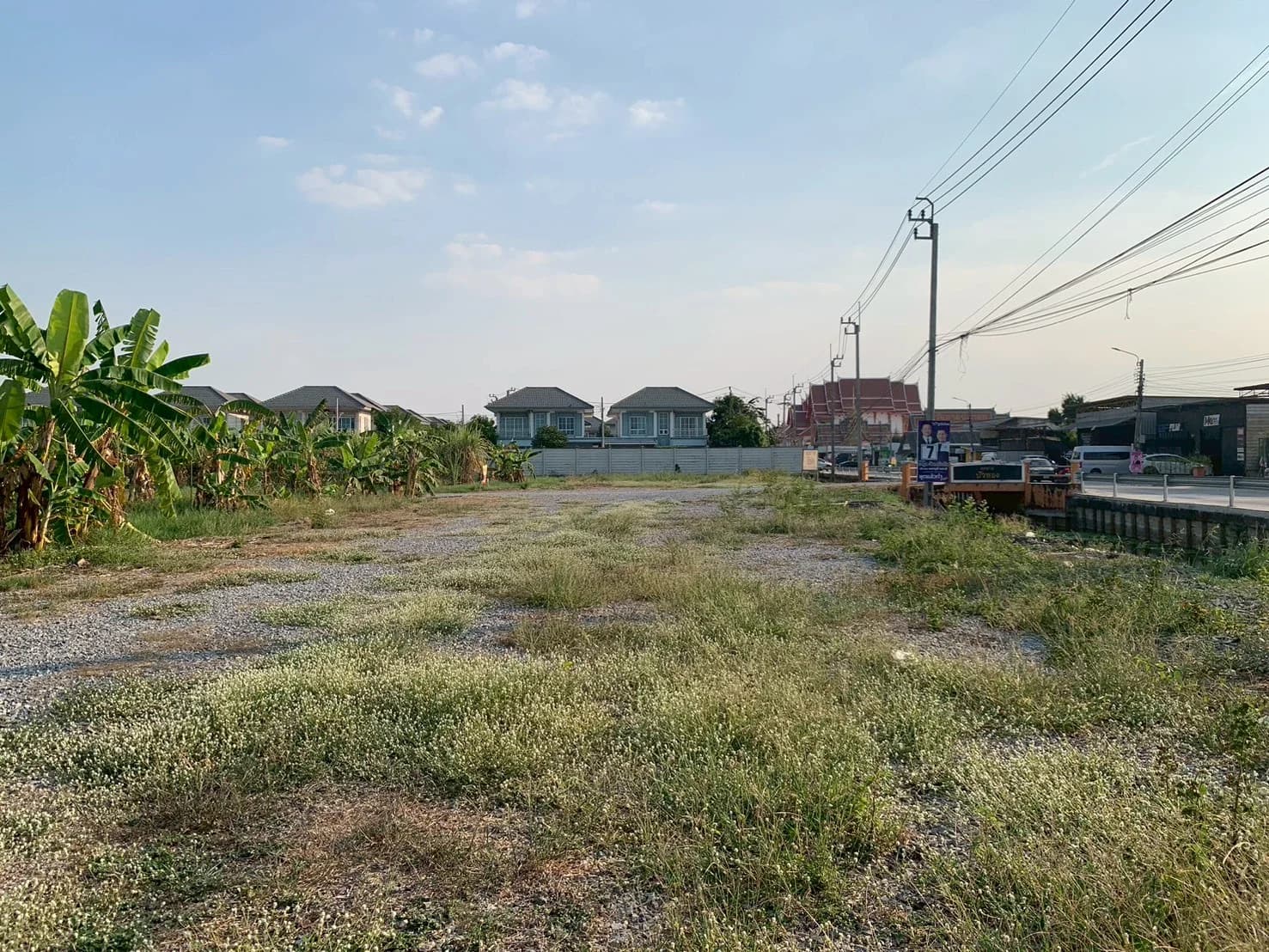 ขายที่ดินถมแล้ว 9 ไร่ 42.9 ตารางวา ติดถนนเลียบคลองปลาดุก ย่านวัดลาดปลาดุก-บางบัวทอง นนทบุรี ZB126 - image 4