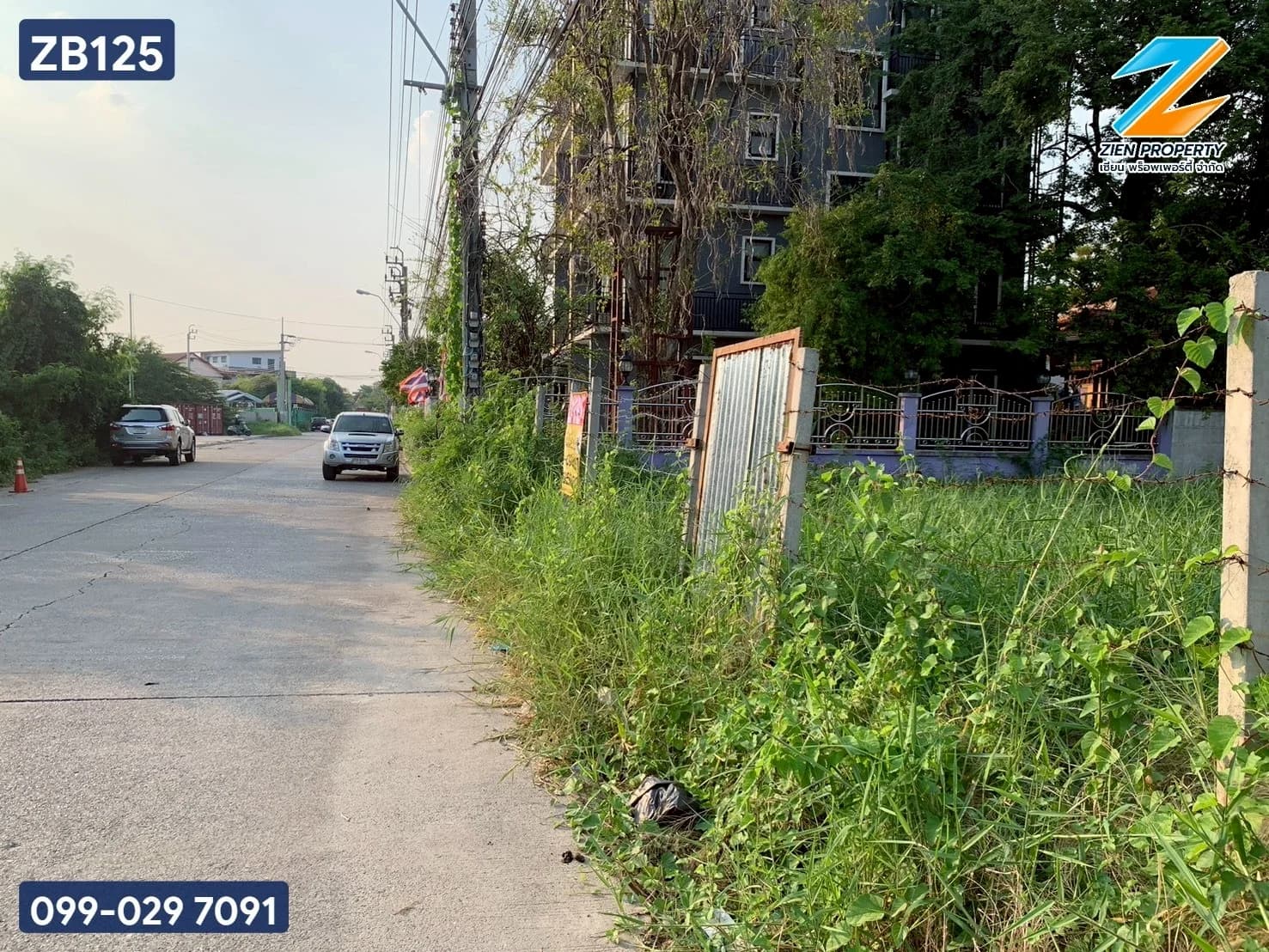 ขายที่ดิน 200 ตร.วา. ซอยรามอินทรา 5 แยก 9 ทำเลศักยภาพย่านรามอินทรา เชื่อมต่อถนนเทพรักษ์และพหลโยธินได้รวดเร็ว ใกล้รถไฟฟ้าสายสีชมพู ZB125 - image 4