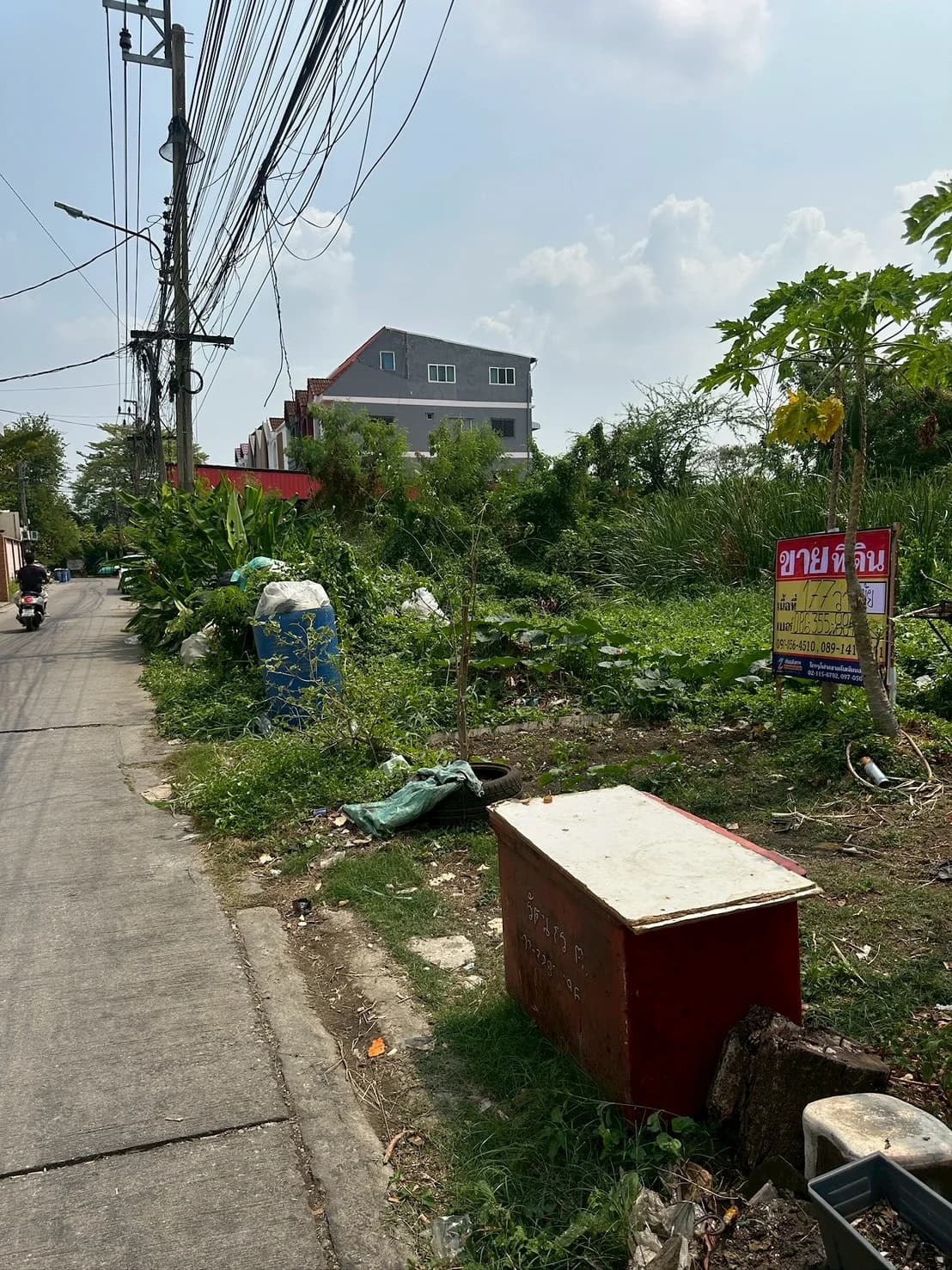 ขายที่ดิน 177 ตารางวา ถมแล้ว ซอยอ่อนนุช66 แยก 1 ถนนศรีนครินทร์ ประเวศ ZT900 - image 3