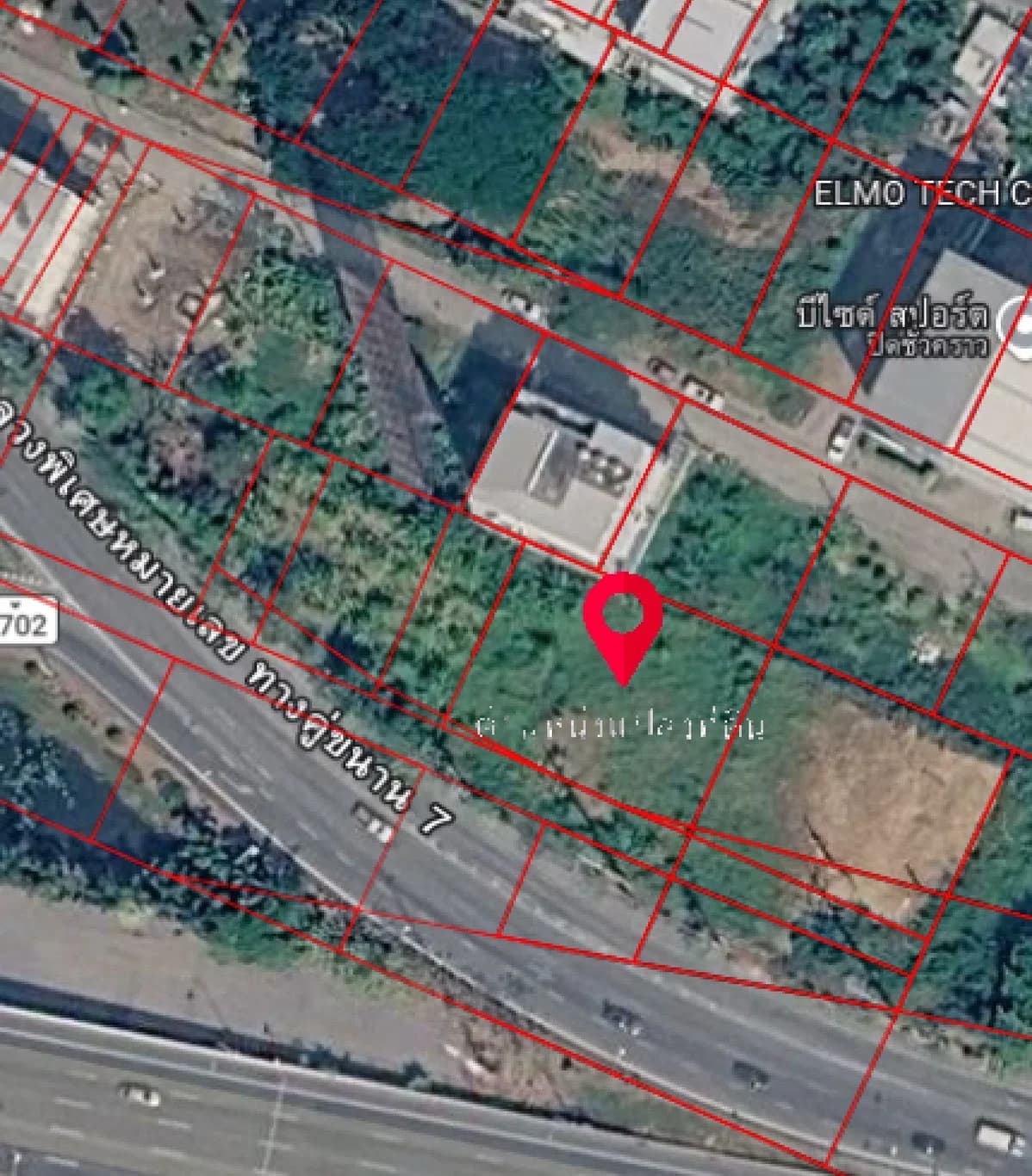 ขาย/เช่า ที่ดิน 202 ตารางวา ทางพิเศษคู่ขนานหมายเลข7 ใกล้ซอยศรีนครินทร์15 ZT893 - image 3