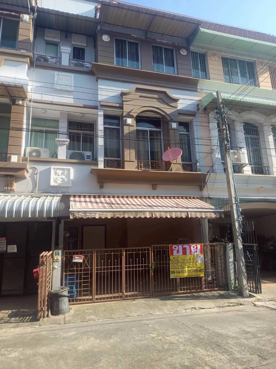 ขายทาวน์โฮม 3ชั้น 20.6 ตารางวา ศรีด่าน24 ใกล้รถไฟฟ้าสายสีเหลือง ZJ187 - image 2