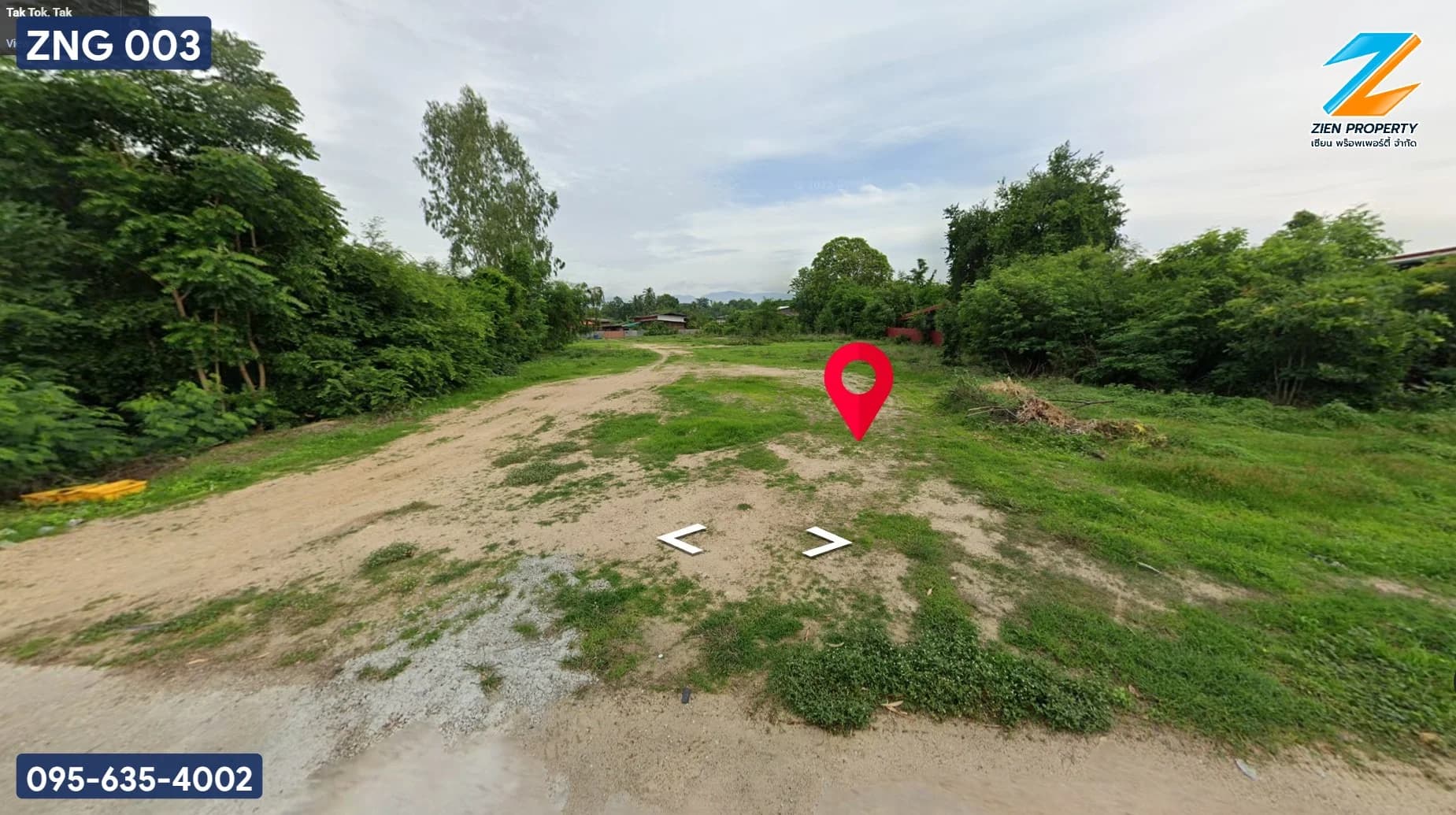 ที่ดินผืนสวยขนาด 371 ตารางวา ตั้งอยู่ในทำเลศักยภาพใจกลางหมู่บ้านตำบลตากตก - image 3