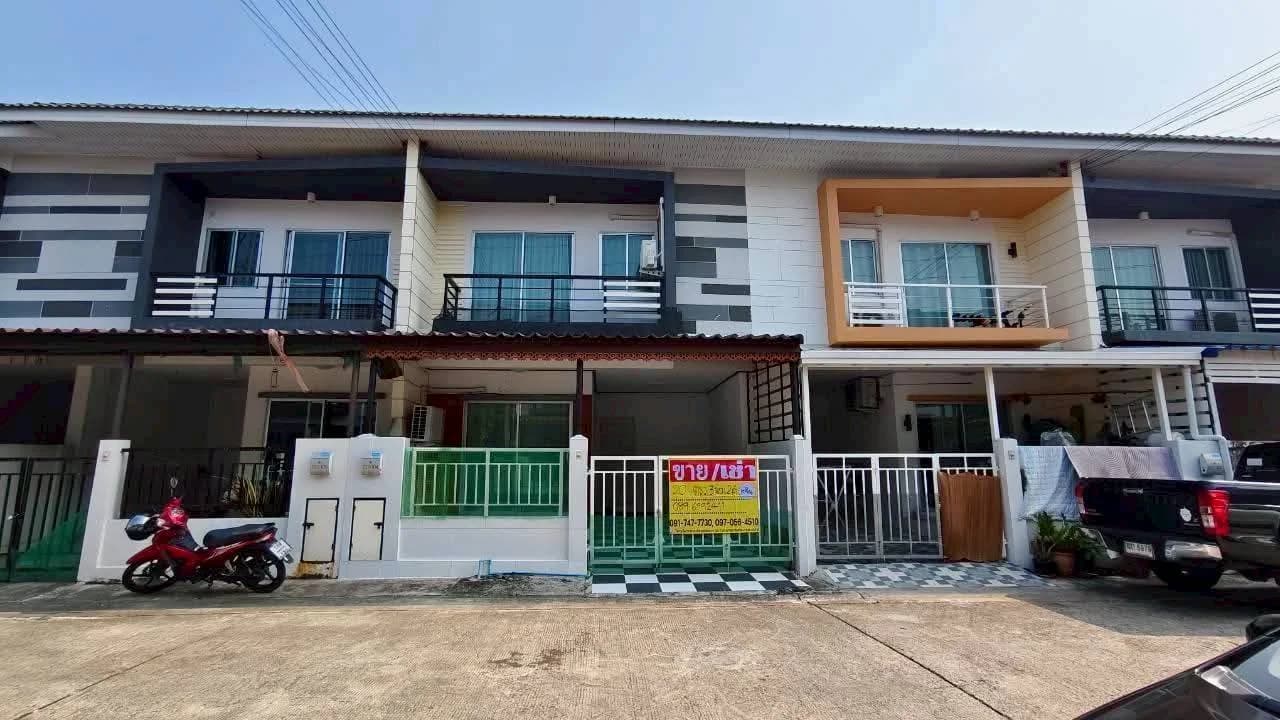 ขายทาวน์โฮมหมู่บ้านบ้านดี 2ชั้น 20.3 ตร.วา หมู่บ้านบ้านดี คลองครุ ท่าทราย เมืองสมุทรสาคร ZW655