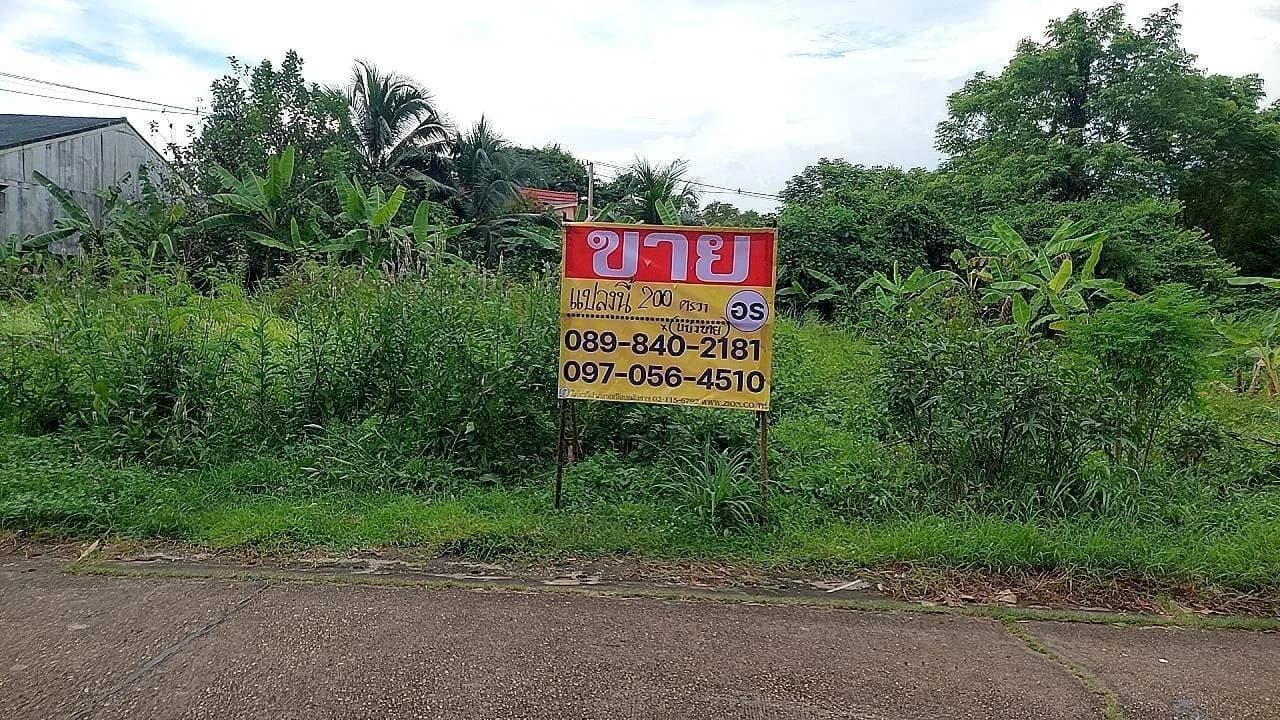 ขายที่ดินสวย 200 ตารางวา หลังอนามัยนาโพธิ์ เมืองหนองคาย ZP136 - image 1
