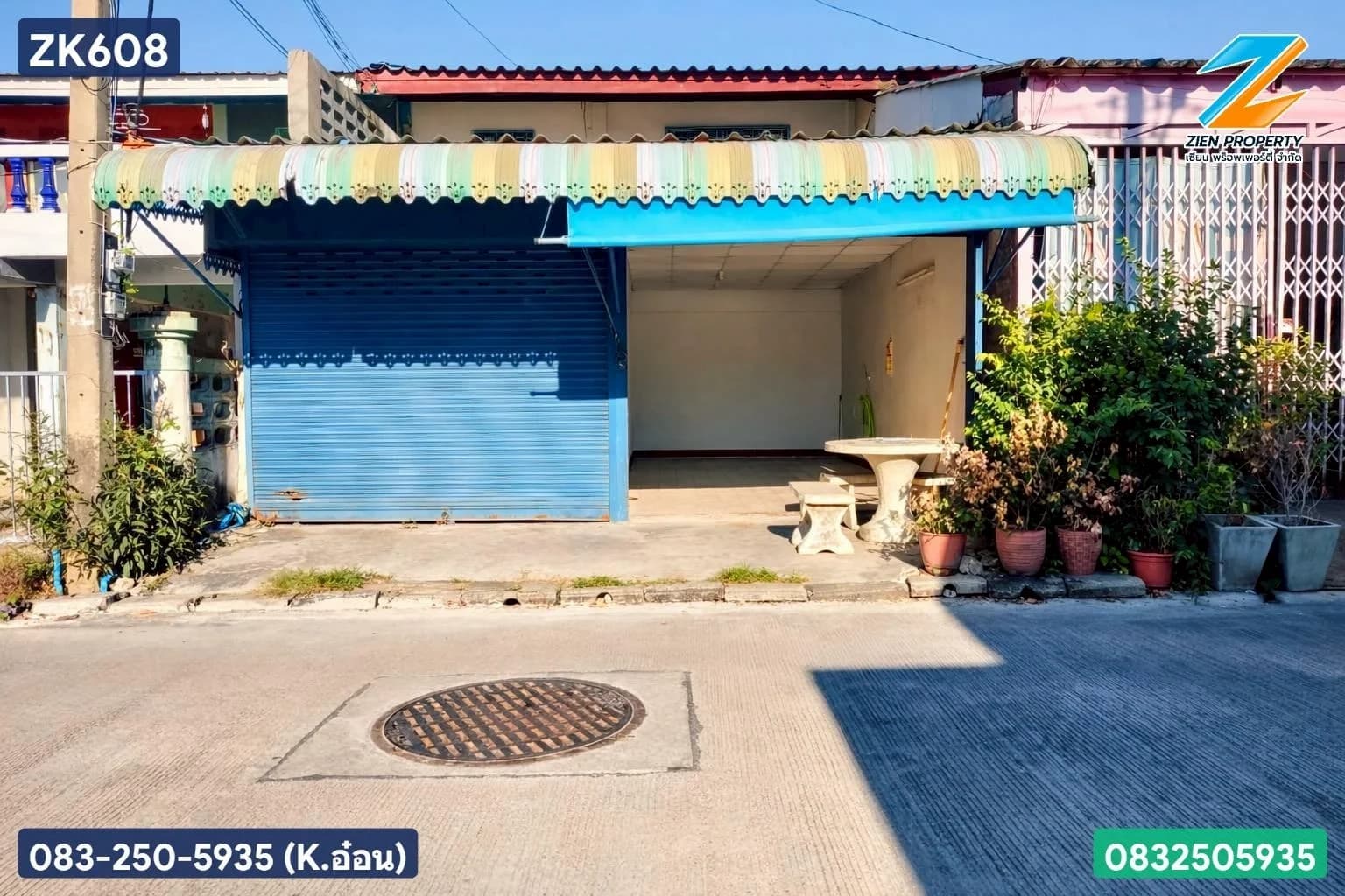 ขายทาวน์เฮ้าส์ 2 ชั้น 30 วา หมู่บ้านการเคหะแห่งชาติ (เฟสล่าง) เมืองนครสวรรค์ ใกล้ตลาดรวยทรัพย์ ใจกลางเมืองนครสวรรค์ ZK608 - image 2