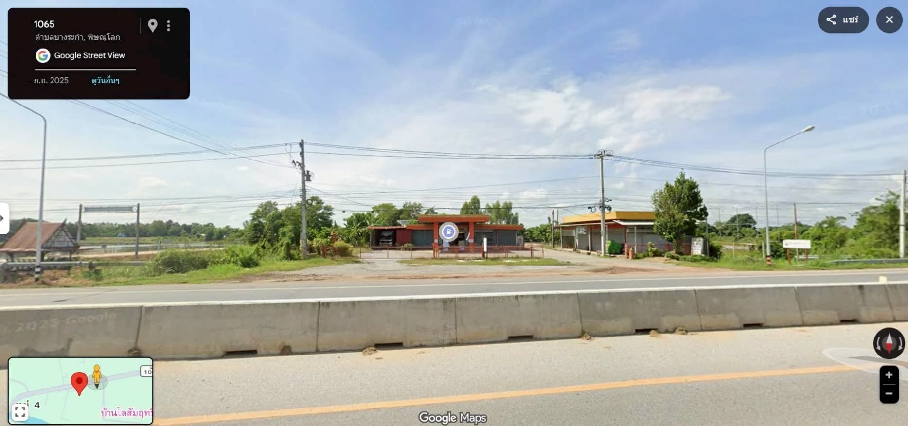 ขายที่ดิน 10 ไร่ ถมบางส่วน โซนถนนหลักบางระกำ ใกล้โรงพยาบาลบางระกำ พิษณุโลก ZK622 - image 2