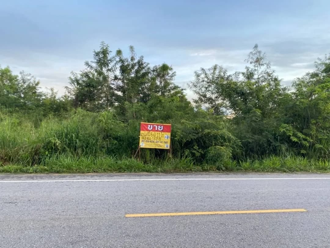 ขายที่ดินสวย เนื้อที่ 6-0-11 ไร่ ทำเลดี ห้วยทรายเหนือ ชะอำ เพชรบุรี ติดถนนทางหลวงชนบท