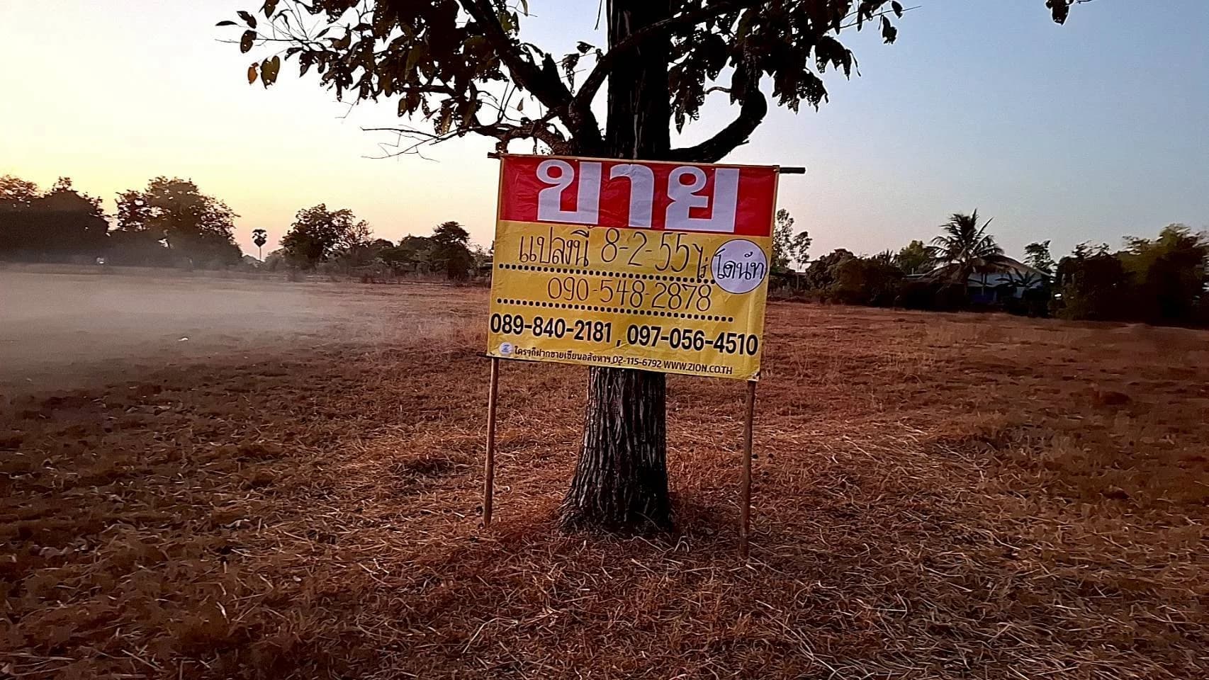 ขายที่ดินแปลงใหญ่ 8 ไร่ 2 งาน 55 ตร.วา หนองกอมเกาะ หนองคาย ศักยภาพสูง ใจกลางจุดเชื่อมต่อคมนาคมหนองคาย ใกล้รถไฟรางคู่ ZB091 - image 3