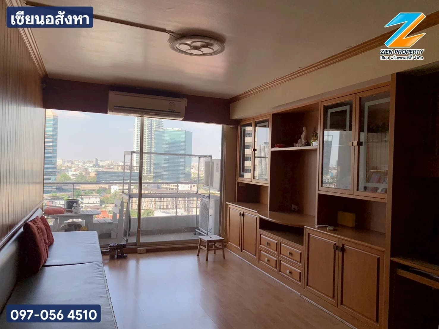 คอนโดศุภาลัย ปาร์ค พหลโยธิน 21 ติด BTS แต่งครบ 2 ห้องนอน พื้นที่ 80 ตร.ม. ชั้น 12 พร้อมรับวิวสระว่ายน้ำ - image 2