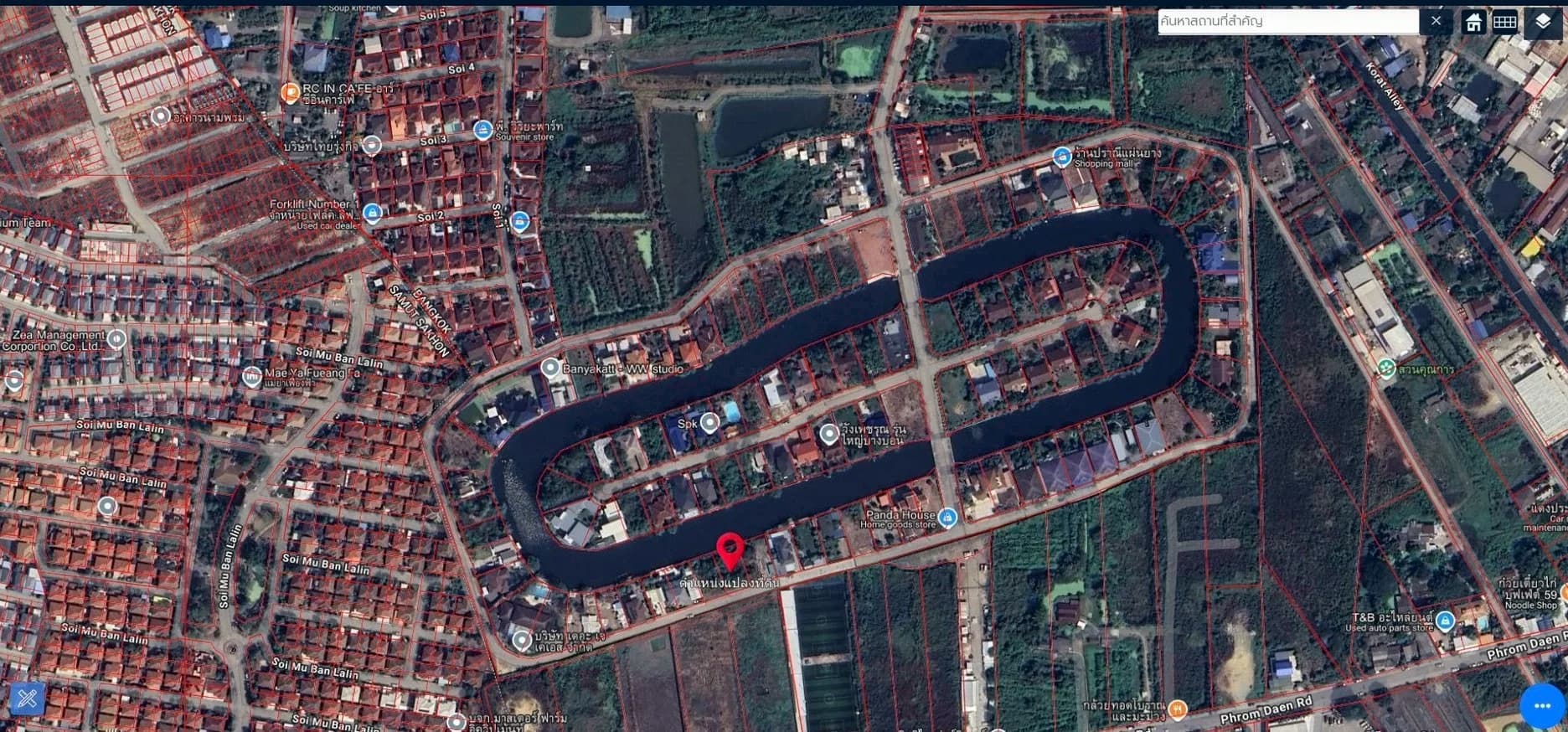 ขายที่ดิน 144.7 ตรว. หมู่บ้านเอกชัยเลควิลล์ ด้านหลังติดน้ำ บรรยากาศดี เหมาะสร้างบ้าน ZN718 - image 4