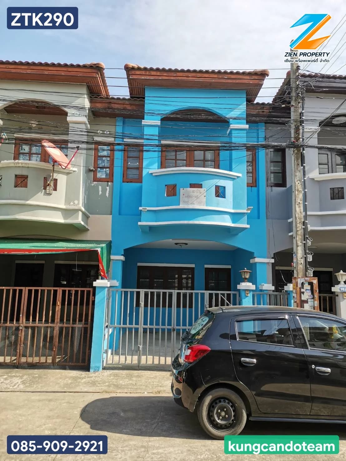 ✨ ขายด่วน! ทาวน์เฮ้าส์ 2 ชั้น 2 นอน 2 น้ำ ทำเลทองย่านบางบัวทอง โครงการหมู่บ้านศิริวรรณ บางบัวทอง บ้านแปลงสวยพร้อมเข้าอยู่ ใกล้เซ็นทรัลเวสต์เกต และรถไฟฟ้าสายสีม่วง - image 1