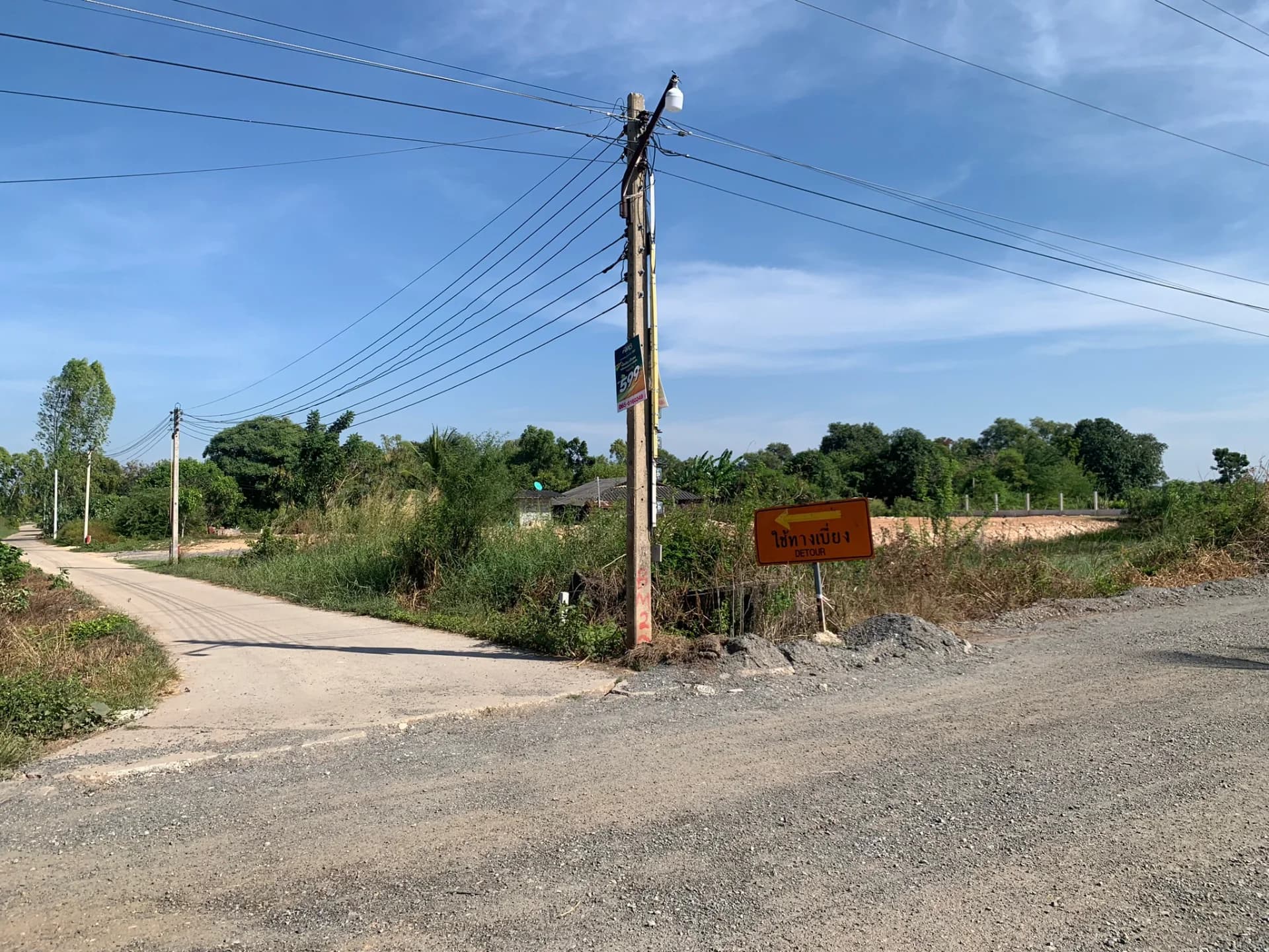 ขายที่ดิน 300 ตรว. ท่าข้าม อ.พนัสนิคม ชลบุรี แปลงมุมสี่แยก ติดถนน 2 ด้าน - image 3