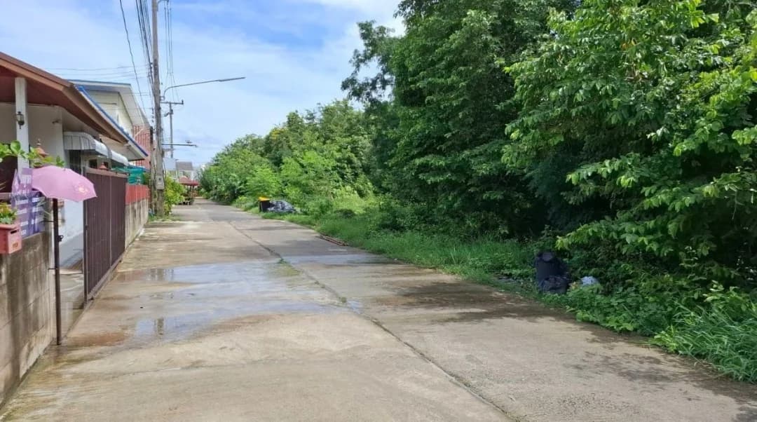 ขายที่ดินใกล้ มมส. 6 ไร่ ทำเลดี เหมาะทำหอพัก อพาร์ทเม้นท์ คอนโด รูปแปลงสี่เหลี่ยมสวย - image 2