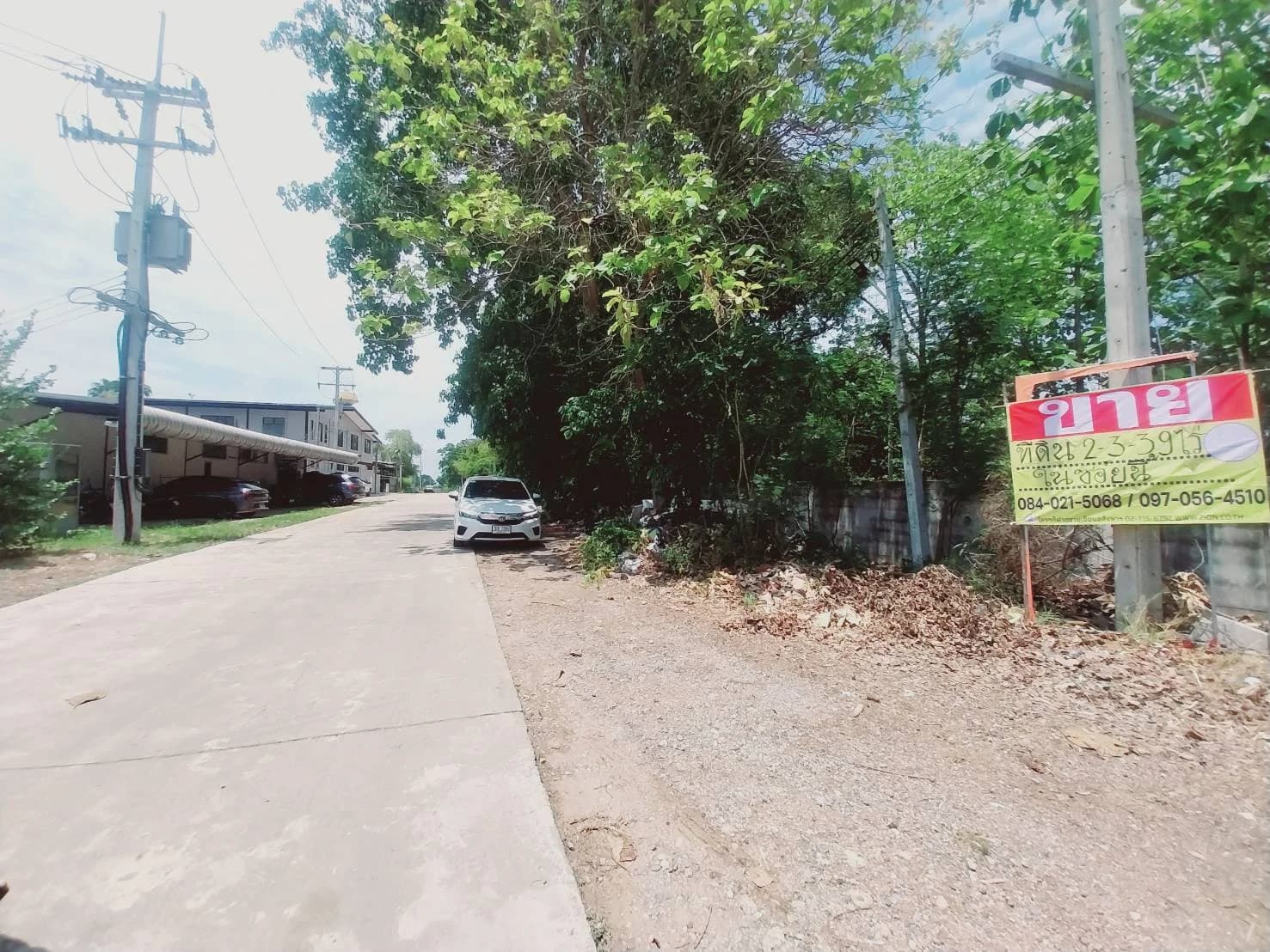ZNK026 ที่ดินเปล่า เนื้อที่ 2 ไร่ 3 งาน 39 ตร.ว. หลังปั๊ม PTT หนองปลิง – ทำเลทองในอนาคต!